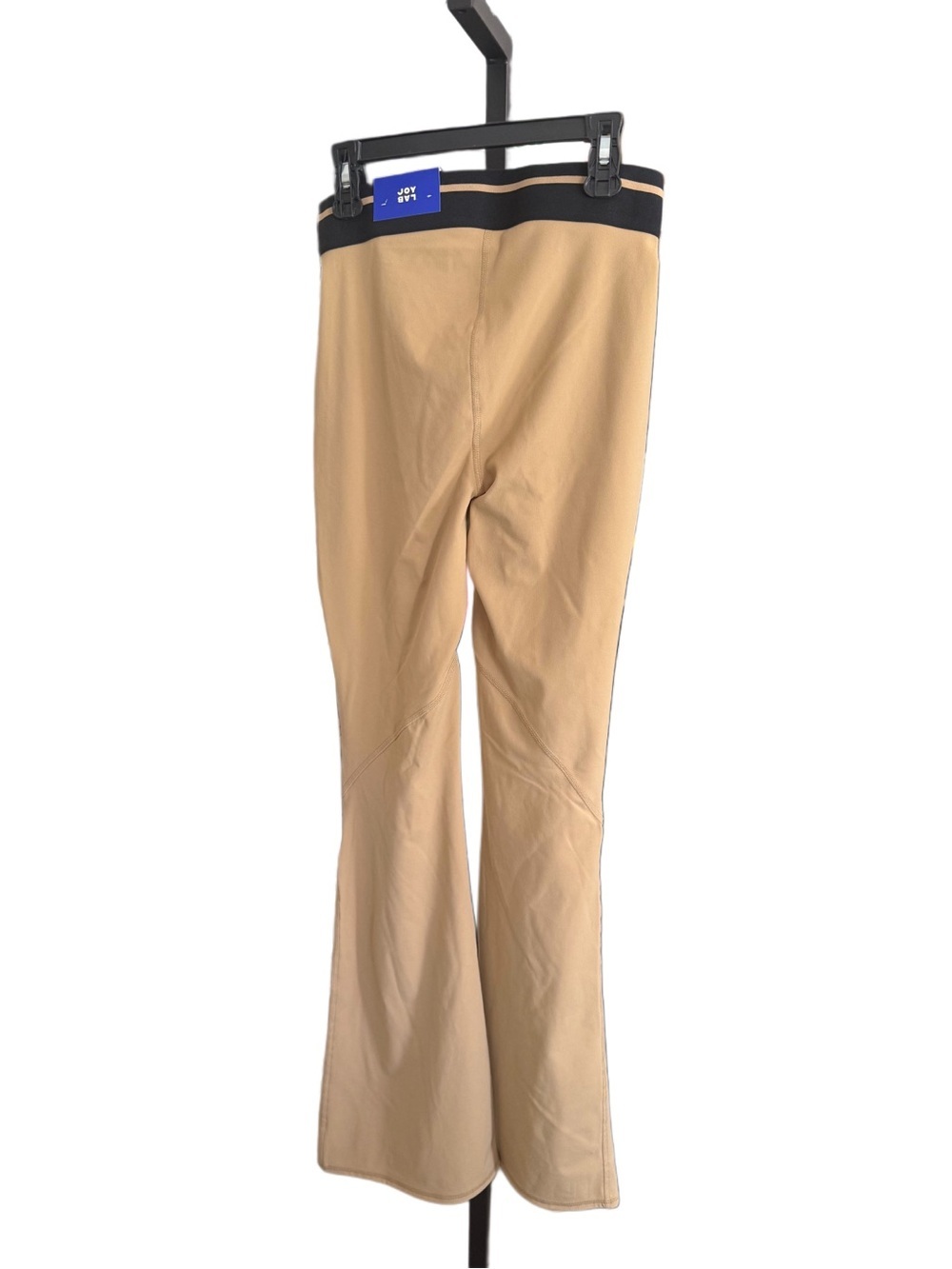 JoyLab Camel High Waist Flared Leg Front Slit Elastic Waist Leggings Small - Picture 3 of 9